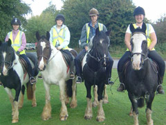 Pony Trekking offered at Dunton Stables
